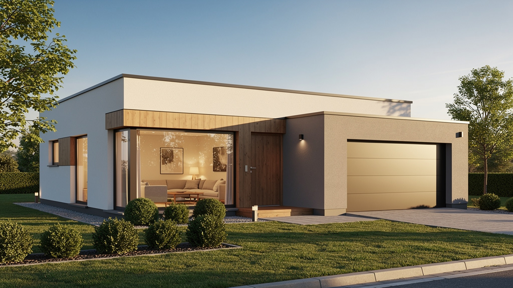 Plan de maison 100m2 avec garage : idées et prix moyens